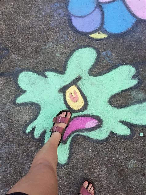 Easy Sidewalk Chalk Drawings Step By Step - magicheft