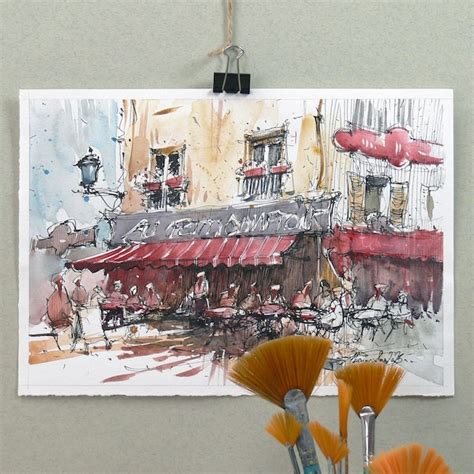 Sidewalk Cafe - Etsy