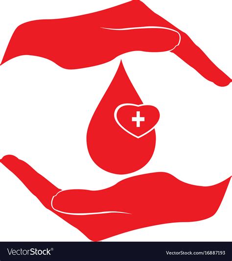 Blood donation Royalty Free Vector Image - VectorStock