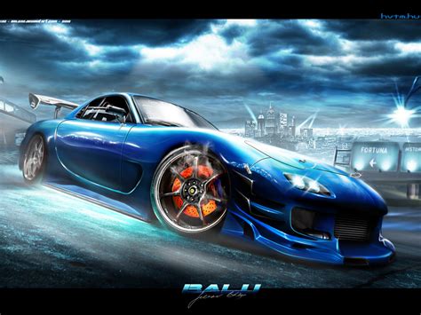 Free Wallpapers Collection: Fantastic Animated Cars Wallpapers