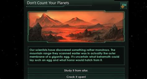 Don't Count Your Planets - Stellaris Crack the Egg Event Explained