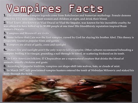 PPT - Vampires PowerPoint Presentation, free download - ID:2073650