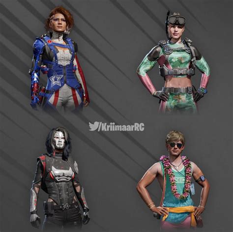 Upcoming skins (SPOILER) : r/RogueCompany