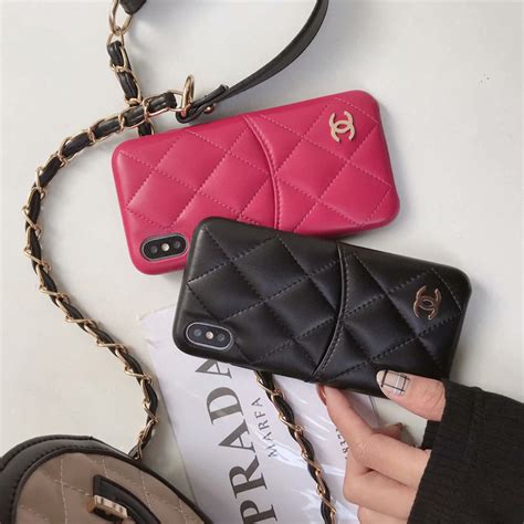 Chanel Leather Phone Case For iPhone XS Max iPhone 6 7 8 Plus Xr X Xs ...