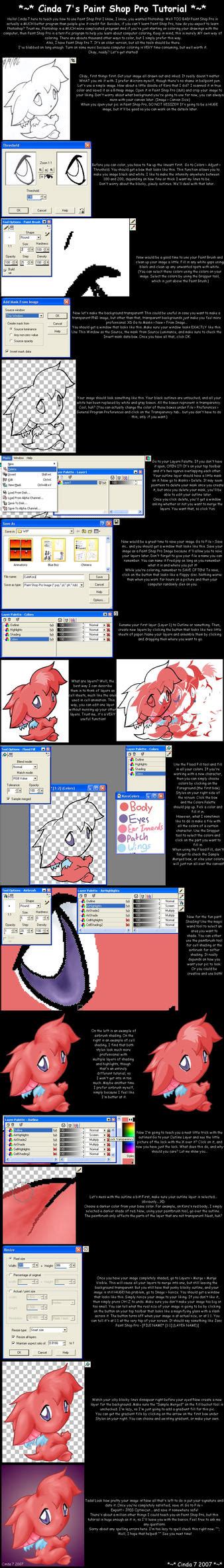 Paint Shop Pro Tutorial by NeroStreet on DeviantArt