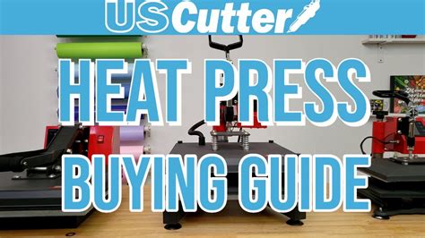 USCutter Heat Press Buyers Guide - YouTube