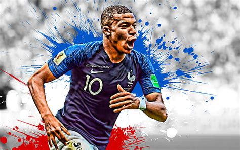 HD wallpaper: Soccer, Kylian Mbappé, French, Paris Saint-Germain F.C ...