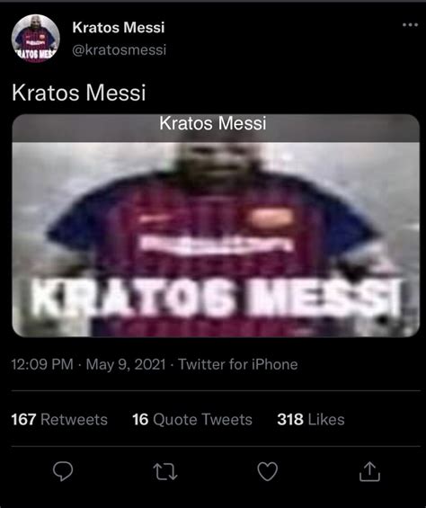 Kratos Messi : r/201