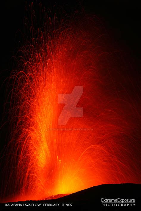 lava fountain by extremeimageology on DeviantArt