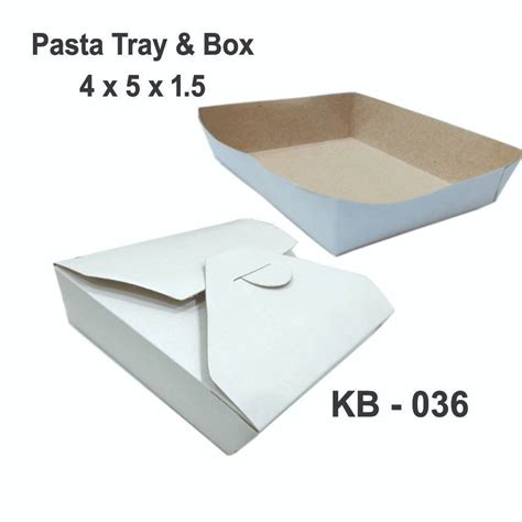 Paper White Pasta Packaging Box, Size: 4 X 4 X 1.5 Inch (W X L X H) at Rs 2.1/piece in Dombivli