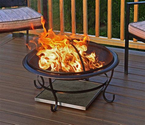 22 Elegant Deck Safe Fire Pits - Home, Decoration, Style and Art Ideas