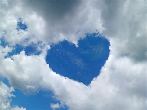 Heart-shaped Cloud Formation Photograph by Detlev Van Ravenswaay