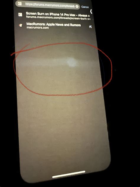 Screen Burn on iPhone 14 Pro Max - Always on display (SOLVED) | MacRumors Forums
