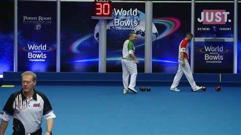 Third seed Gourlay knocked out of singles event at World Indoor Bowls Championships