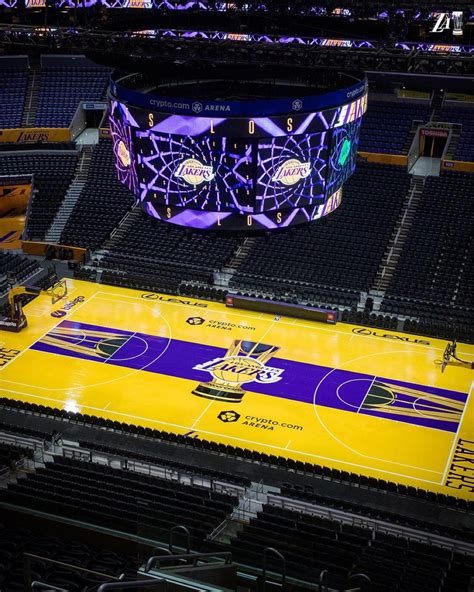 New Lakers in-season tournament court : r/lakers