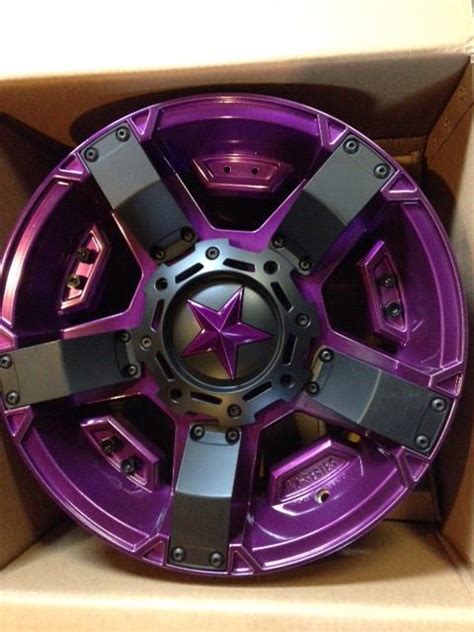 Rockstar 2 for jk powder coated purple Purple Wheels. XD SERIES | Purple jeep, Purple jeep ...