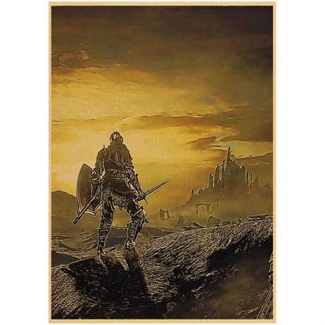 Classic Game Poster The Dark Souls 3 Wall Art - Dark Souls Store