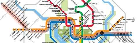 Silver Line map - Washington Metro