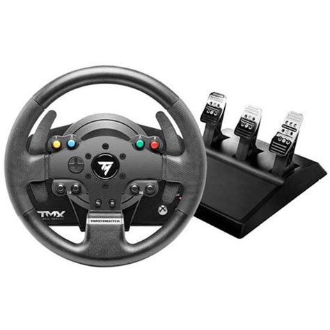 Thrustmaster TMX Pro Force Feedback PC/Xbox One Steering Wheel+Pedals Black, Techinn