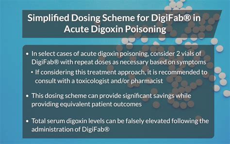 Simplified Dosing Scheme for DigiFab® in Acute Digoxin Poisoning