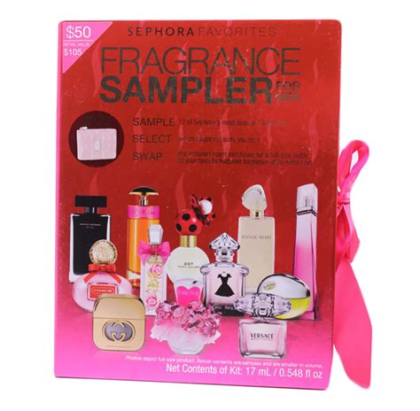 Sephora Favorites Women's Fragrance Perfume Sampler Gift Set Coach Gucci Versace | eBay