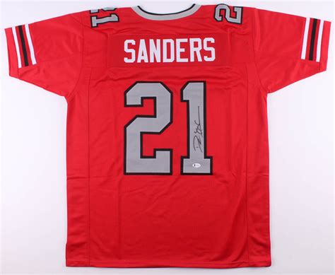 Deion Sanders Signed Jersey (Beckett COA) | Pristine Auction