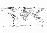 Free Printable world Map coloring Pages For Kids best  Giant sketch template