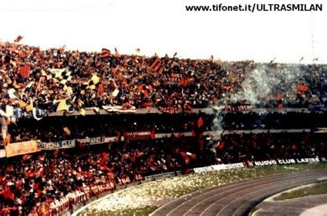 Old school ultras photos from AC Milan