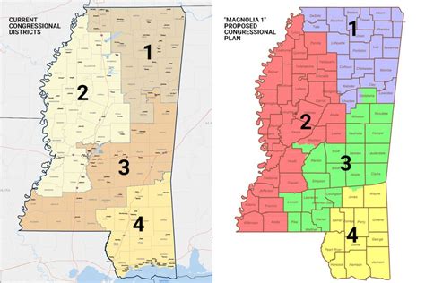 Proposed Congressional Districts Extend District 2 South, Exclude ...