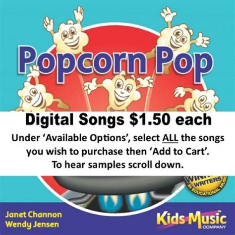 Popcorn Pop - Digital Songs