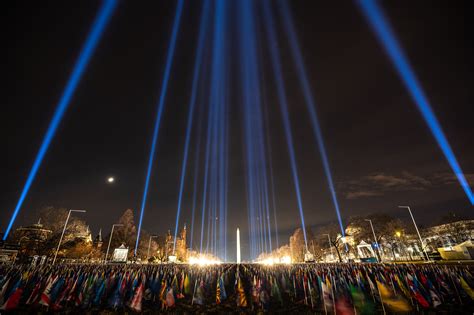 200,000 Flags Have Been Installed On The National Mall To Represent All Inauguration Attendees