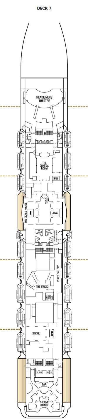 Deck Plans - P&O Britannia - Planet Cruise