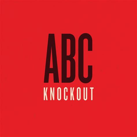 Knockout Fonts | Knockout, Typeface, Typography