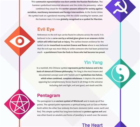 The Meaning Behind Famous Symbols [Infographic] - Best Infographics