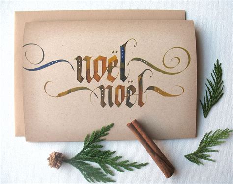 Calligraphy Christmas Cards on Behance | Christmas calligraphy, Calligraphy christmas cards ...