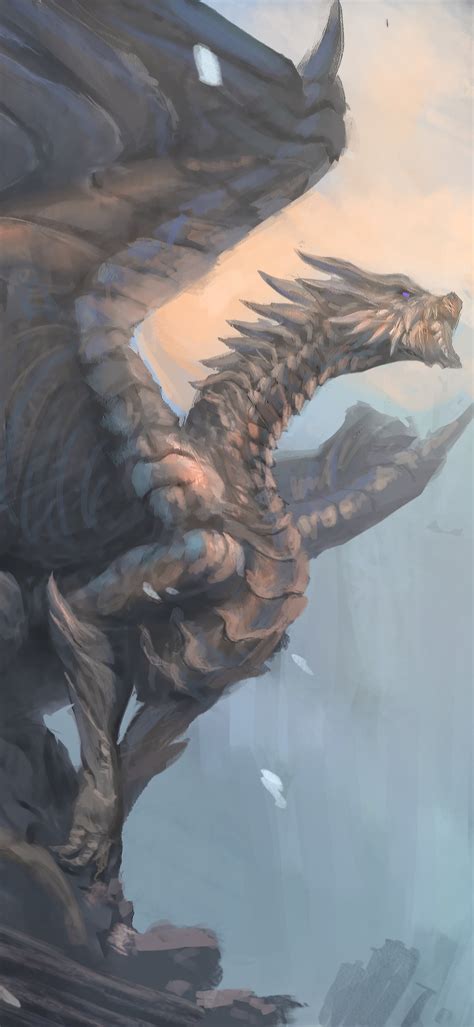 Fantasy Dragon, 1080x2340 Phone HD Wallpaper