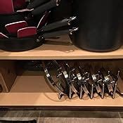 Amazon.com: Ikea VARIERA Pot Lid Organizer, Stainless Steel: Kitchen ...