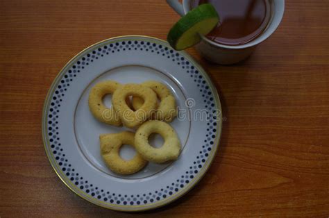 Honduras Traditional Snacks Rosquillas and Cup of Tea Stock Photo - Image of flour, food: 126666056