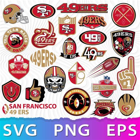 San Francisco 49Ers Logo SVG, 49Ers PNG, NFL San Francisco 4 | Inspire ...