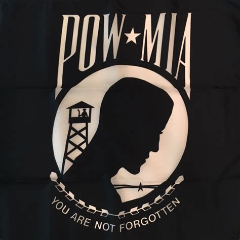 POW/MIA Flag. 100% Made in the U.S.A.