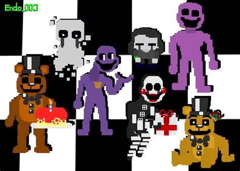 Random FNaF 2 Minigames Sprites by Endo-003 on DeviantArt