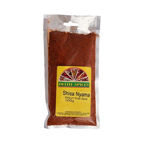 Delite Spices Shisa Nyama (Medium Braai Spice) 100g | Delite Spices