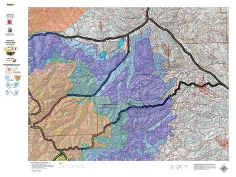 Wyoming Elk Habitat Maps - Hunt Data