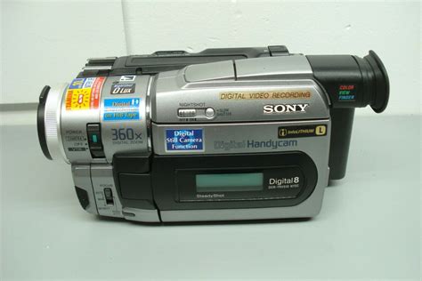 sony DCR-TRV510 digital8 stereo NTSC camcorder plays 8mm Hi8 digital8 ...