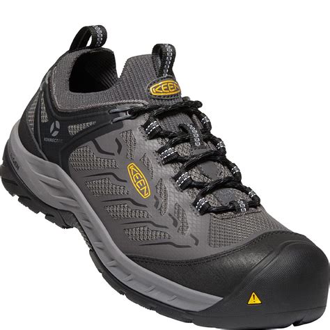 KEEN Utility Men's Flint II Sport Safety Shoes - Forged Iron/Black ...