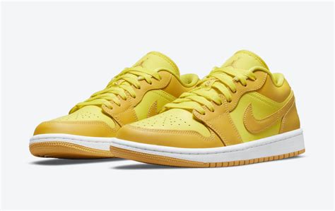 Air Jordan 1 Low Yellow Strike Pollen DC0774-700 Release Date - SBD