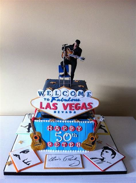 Elvis Presley cake- OMG if someone truly loves me they'll make me this cake! Bolo Elvis Presley ...