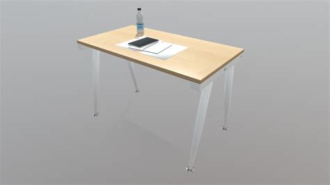 Litewall Tapered Student Desk - Download Free 3D model by JasonL (@mauri.schnyder) [69cc024 ...