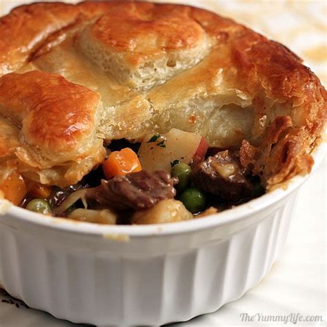 puff pastry meat pie