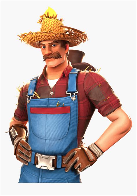 Hayseed Fortnite Skin Render Free To Use Let Me Know - Fortnite Skin ...